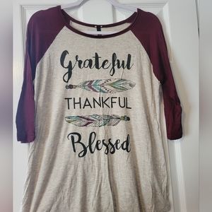 Greatful, Thankful, Blessed t-shirt